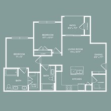 B1 Bowie 1231 floor plan